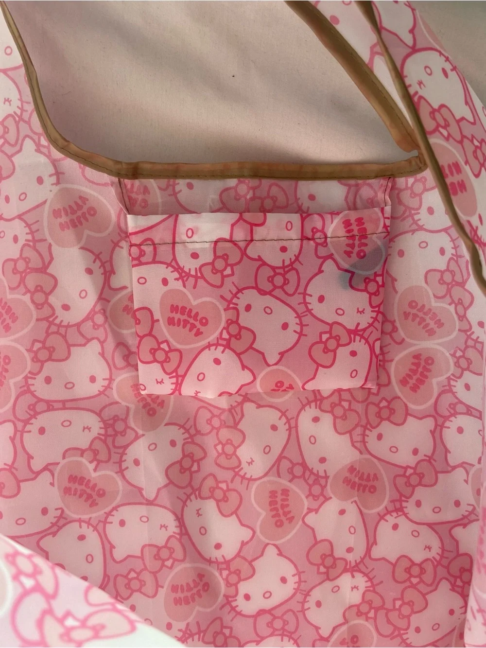 pink hello kitty tote bag